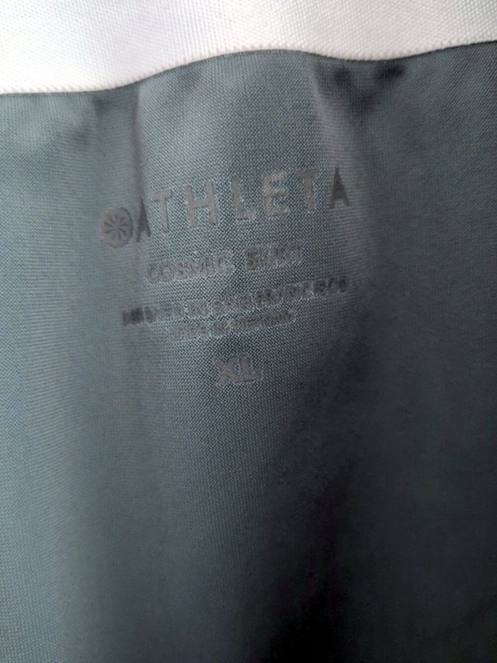 Athleta Cosmic Skirt XL Metropolis Gray knee length hi-lo travel pockets - Picture 4 of 4